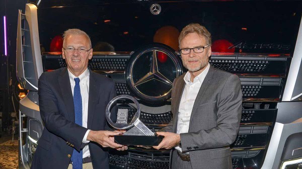 Mercedes-Benz Actros é eleito caminhão do ano na Europa