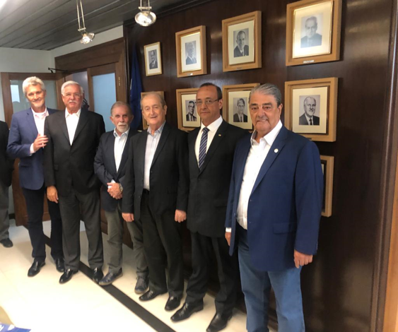 Presidente da NTC realiza cerimônia de descerramento em homenagem a José Hélio Fernandes na galeria dos ex-presidentes