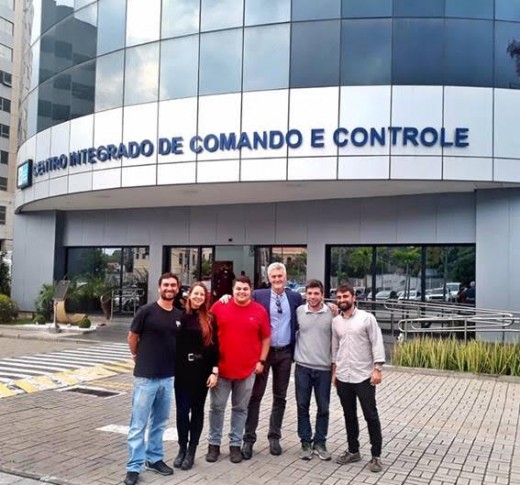 Núcleo da COMJOVEM do Rio de Janeiro visita o Centro Integrado de Comando e Controle