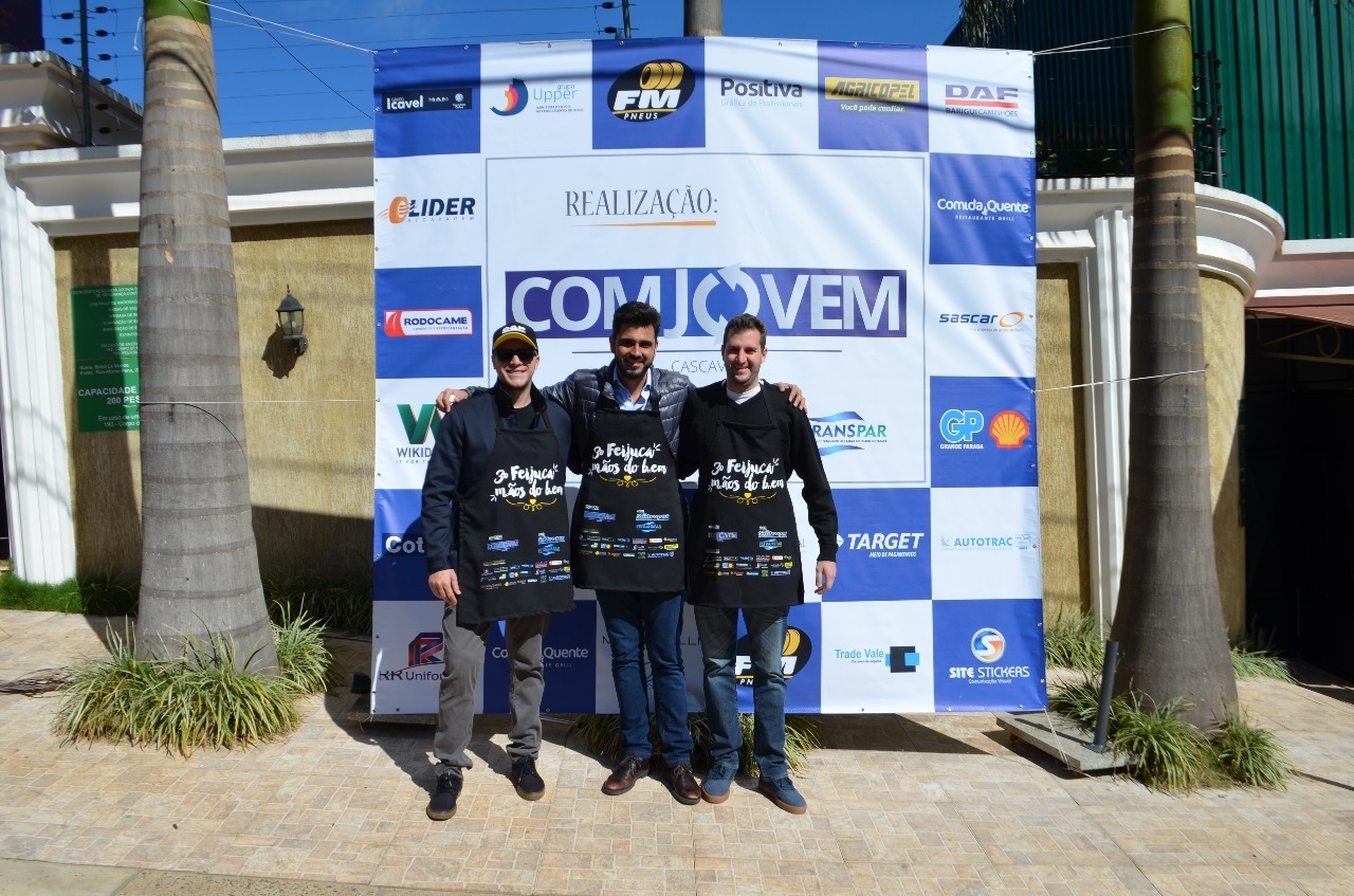 COMJOVEM Cascavel realiza 3ª Feijuca Mãos do Bem