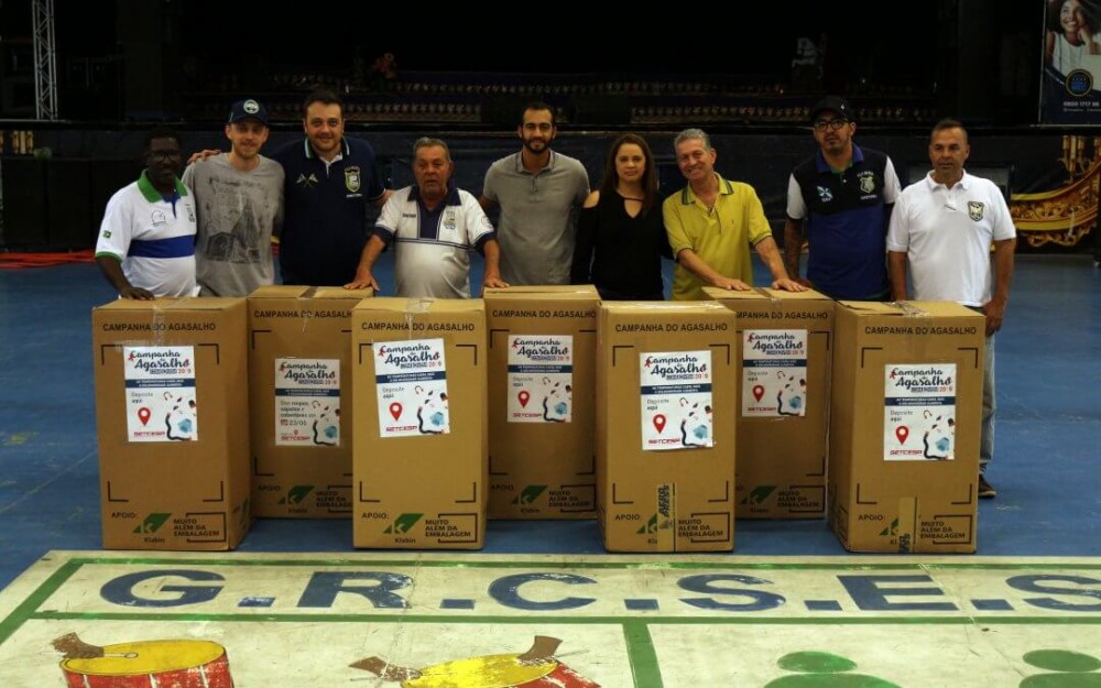 Mais de 680 itens são doados na Campanha do agasalho COMJOVEM-SP 2019