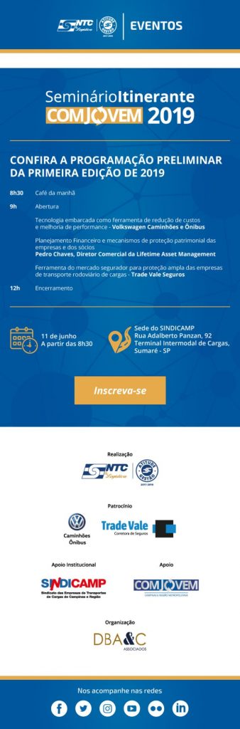 Sindicamp sedia Seminário Itinerante COMJOVEM em 11 de junho