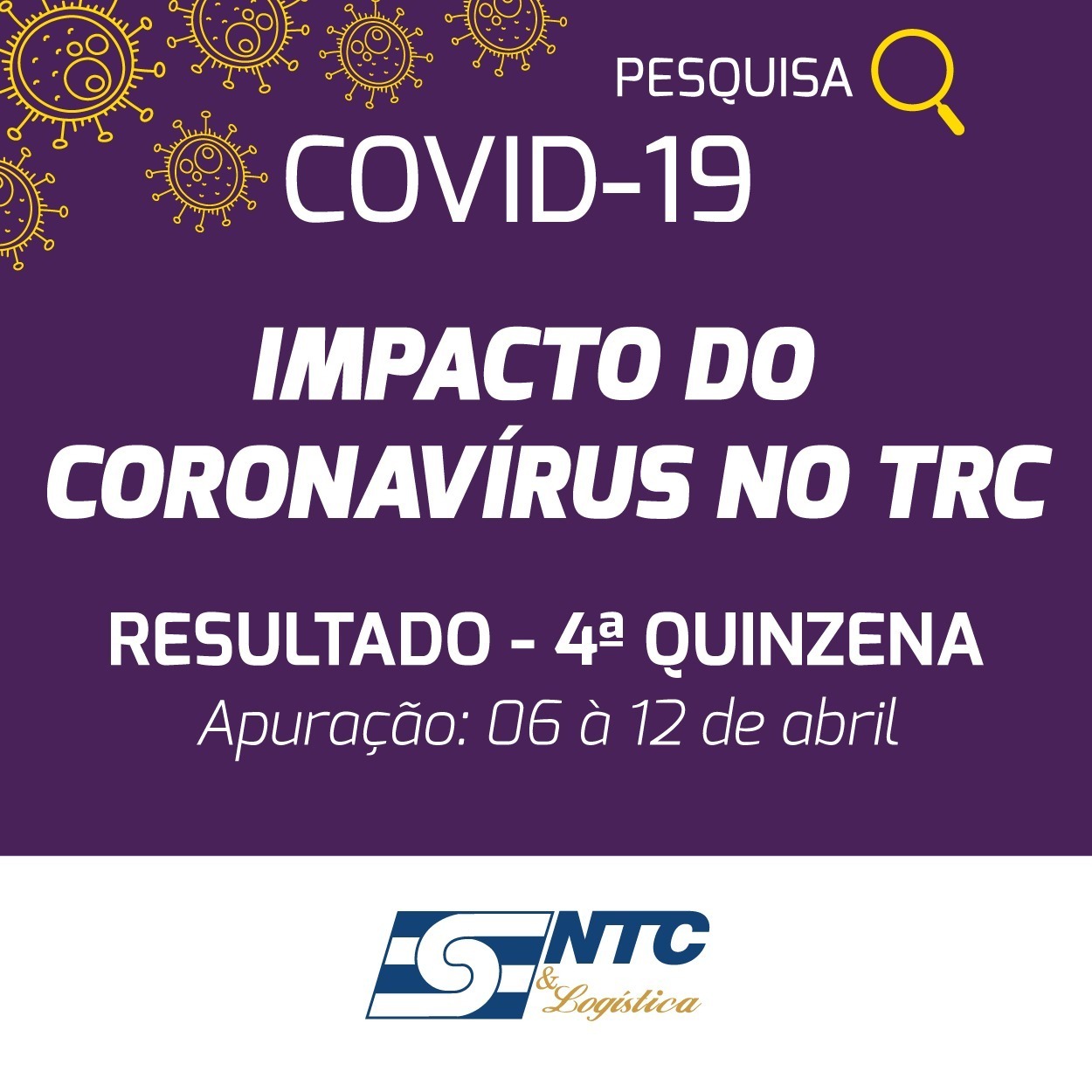 Impacto da Covid-19 no transporte rodoviário de cargas chega a 43,9%