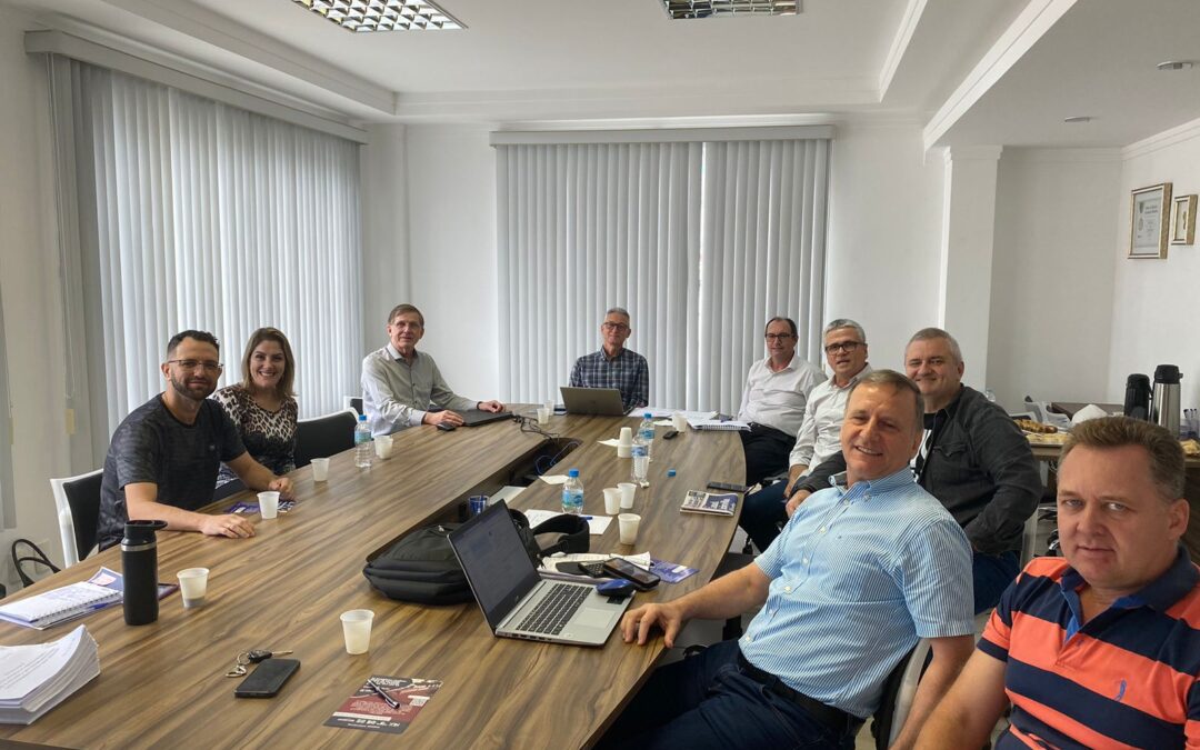 Presença Comjovem Joinville na reunião da diretoria